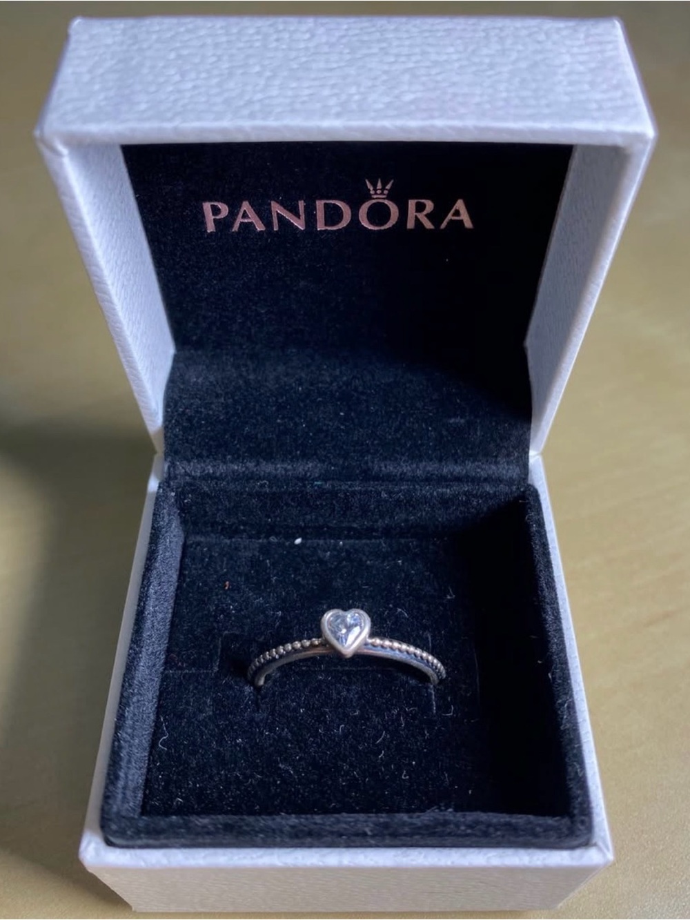 Pandora Silver Heart Ring - Picture 2 of 3
